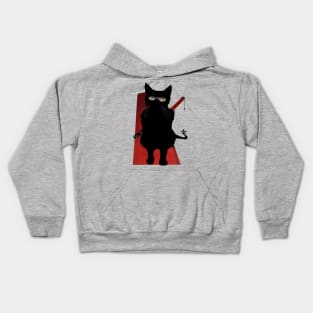 Ninja Cat Kids Hoodie